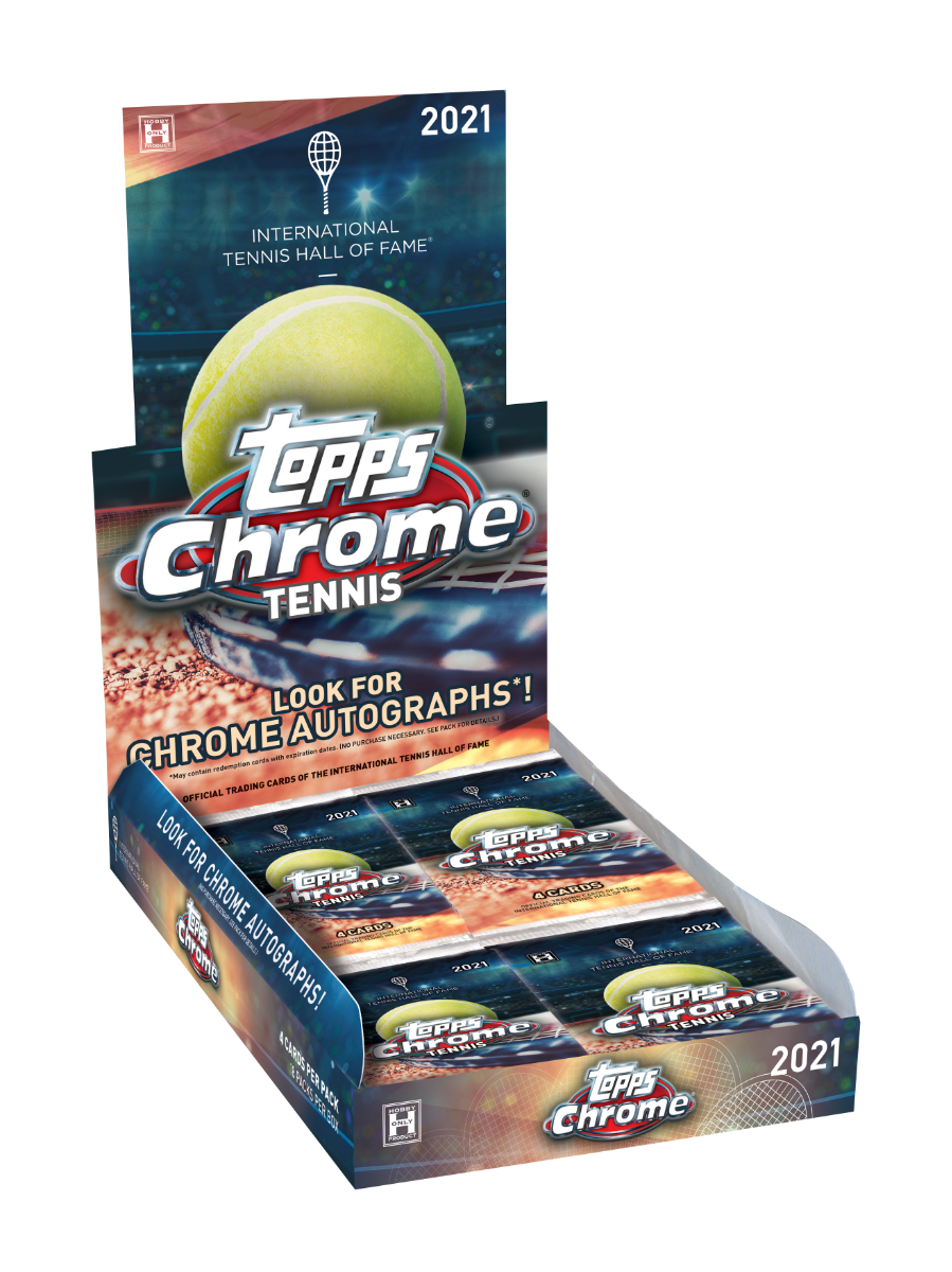 Topps Chrome Tennis 2021 is an odd release
