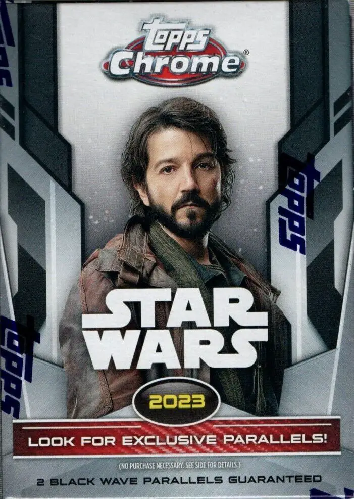 Topps Chrome Star Wars 2023 Blaster Box (Black Wave) Expected Value